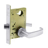 8215-LNL-26 Sargent 8200 Series Passage or Closet Mortise Lock with LNL Lever Trim in Bright Chrome