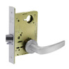 8213-LNB-26D Sargent 8200 Series Communication or Exit Mortise Lock with LNB Lever Trim in Satin Chrome
