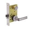 8231-LNE-32D Sargent 8200 Series Utility Mortise Lock with LNE Lever Trim in Satin Stainless Steel