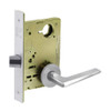 8213-LNF-26 Sargent 8200 Series Communication or Exit Mortise Lock with LNF Lever Trim in Bright Chrome