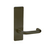 ML2010-LWM-613 Corbin Russwin ML2000 Series Mortise Passage Locksets with Lustra Lever in Oil Rubbed Bronze