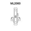 ML2060-LWM-630 Corbin Russwin ML2000 Series Mortise Privacy Locksets with Lustra Lever in Satin Stainless