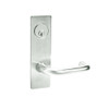 ML2051-LWM-618 Corbin Russwin ML2000 Series Mortise Office Locksets with Lustra Lever in Bright Nickel