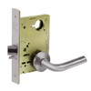 8213-LNW-32D Sargent 8200 Series Communication or Exit Mortise Lock with LNW Lever Trim in Satin Stainless Steel