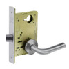 8215-LNW-26D Sargent 8200 Series Passage or Closet Mortise Lock with LNW Lever Trim in Satin Chrome