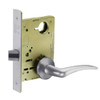 8215-LNA-26D-LH Sargent 8200 Series Passage or Closet Mortise Lock with LNA Lever Trim in Satin Chrome