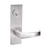 ML2054-NSM-629 Corbin Russwin ML2000 Series Mortise Entrance Locksets with Newport Lever in Bright Stainless Steel