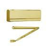 281-O8-EAB Sargent 281 Series Powerglide Cast Iron Door Closer with Regular Duty Mortise Foot Arm in Brass Powder Coat