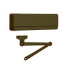 281-PH10-EB-LH Sargent 281 Series Powerglide Cast Iron Door Closer with Heavy Duty Friction Hold Open Parallel Arm in Bronze Powder Coat