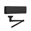 281-PS-ED Sargent 281 Series Powerglide Cast Iron Door Closer with Heavy Duty Parallel Arm with Positive Stop in Black Powder Coat