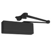 281-CPS-ED Sargent 281 Series Powerglide Cast Iron Door Closer with Heavy Duty Parallel Arm with Compression Stop in Black Powder Coat