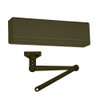 351-PS-EB Sargent 351 Series Powerglide Door Closer with Heavy Duty Parallel Arm with Positive Stop in Bronze Powder Coat