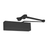 351-CPS-ED Sargent 351 Series Powerglide Door Closer with Heavy Duty Parallel Arm with Compression Stop in Black Powder Coat