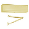 1431-OLC-EAB Sargent 1431 Series Powerglide Door Closer with OLC Standard Arm for Low Ceiling in Brass Powder Coat