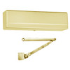 1431-H8-EAB-LH Sargent 1431 Series Powerglide Door Closer with H8 - Mortise Foot Hold Open Arm in Brass Powder Coat