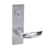 ML2067-PSM-626 Corbin Russwin ML2000 Series Mortise Apartment Locksets with Princeton Lever and Deadbolt in Satin Chrome