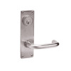ML2053-LWN-630 Corbin Russwin ML2000 Series Mortise Entrance Locksets with Lustra Lever in Satin Stainless