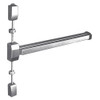 12-2727E-EN Sargent 20 Series Reversible Fire Rated Vertical Rod Exit Device in Sprayed Aluminum