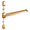 12-2727F-EP Sargent 20 Series Reversible Fire Rated Vertical Rod Exit Device in Sprayed Satin Bronze