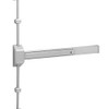 3727E-EN Sargent 30 Series Reversible Vertical Rod Exit Device in Sprayed Aluminum
