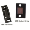 12-3727E-EB Sargent 30 Series Reversible Fire Rated Vertical Rod Exit Device in Sprayed Bronze
