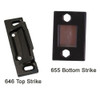 12-3727E-EP Sargent 30 Series Reversible Fire Rated Vertical Rod Exit Device in Sprayed Satin Bronze