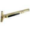 8510F-LHR-04 Sargent 80 Series Exit Only Narrow Stile Rim Exit Device in Satin Brass