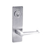 ML2067-ESM-625-LH Corbin Russwin ML2000 Series Mortise Apartment Locksets with Essex Lever and Deadbolt in Bright Chrome