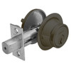 13-475-10B Sargent 470 Series Single Cylinder Auxiliary Deadbolt Lock with Thumbturn in Oil Rubbed Bronze