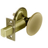 489-04 Sargent 480 Series Thumbturn Auxiliary Deadbolt Lock with Blank Plate in Satin Brass