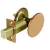 489-10 Sargent 480 Series Thumbturn Auxiliary Deadbolt Lock with Blank Plate in Satin Bronze