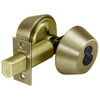 2060-484-04 Sargent 480 Series Double Cylinder Auxiliary Deadbolt Lock Prepped for LFIC in Satin Brass