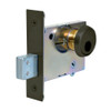 LC-4875-10B Sargent 4870 Series Single Cylinder Mortise Deadlock with Turn Lever Less Cylinder in Oil Rubbed Bronze