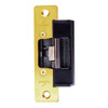 1604L-US3 DynaLock 1600 Series Electric Strike for Low Profile in Bright Brass