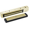 2280-US3-VOP DynaLock 2280 Series Single SlimLine Electromagnetic Lock for Outswing Door With VOP in Bright Brass