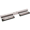 2282-US28 DynaLock 2280 Series Double SlimLine Electromagnetic Lock for Outswing Door in Satin Aluminum