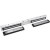 2282-US26-VOP2 DynaLock 2280 Series Double SlimLine Electromagnetic Lock for Outswing Door With VOP in Bright Chrome