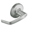 CL3151-NZD-619 Corbin CL3100 Series Vandal Resistant Entrance Cylindrical Locksets with Newport Lever in Satin Nickel Plated Finish