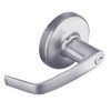 CL3155-NZD-626 Corbin CL3100 Series Vandal Resistant Classroom Cylindrical Locksets with Newport Lever in Satin Chrome Finish