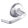 CL3155-NZD-625 Corbin CL3100 Series Vandal Resistant Classroom Cylindrical Locksets with Newport Lever in Bright Chrome Finish