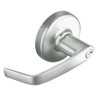 CL3157-NZD-618 Corbin CL3100 Series Vandal Resistant Storeroom Cylindrical Locksets with Newport Lever in Bright Nickel Plated Finish