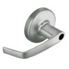 CL3155-NZD-619-LC Corbin CL3100 Series Vandal Resistant Less Cylinder Classroom Cylindrical Locksets with Newport Lever in Satin Nickel Plated Finish