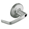 CL3132-NZD-619-LC Corbin CL3100 Series Vandal Resistant Less Cylinder Institution Cylindrical Locksets with Newport Lever in Satin Nickel Plated Finish