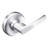 CL3170-AZD-625 Corbin CL3100 Series Vandal Resistant Full Dummy Cylindrical Locksets with Armstrong Lever in Bright Chrome Finish