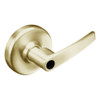 CL3161-AZD-606-LC Corbin CL3100 Series Vandal Resistant Less Cylinder Entrance Cylindrical Locksets with Armstrong Lever in Satin Brass Finish
