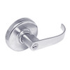 CL3161-PZD-626 Corbin CL3100 Series Vandal Resistant Entrance Cylindrical Locksets with Princeton Lever in Satin Chrome Finish