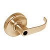 CL3155-PZD-612-LC Corbin CL3100 Series Vandal Resistant Less Cylinder Classroom Cylindrical Locksets with Princeton Lever in Satin Bronze Finish