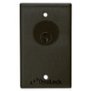 7022-US10B-CYL DynaLock 7000 Series Keyswitches Momentary 1 Double Pole Double Throw with Mortise Cylinder in Oil Rubbed Bronze