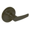 CL3380-AZD-613 Corbin CL3300 Series Extra Heavy Duty Passage with Blank Plate Cylindrical Locksets with Armstrong Lever in Oil Rubbed Bronze Finish