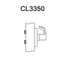 CL3350-AZD-618 Corbin CL3300 Series Extra Heavy Duty Half Dummy Cylindrical Locksets with Armstrong Lever in Bright Nickel Plated